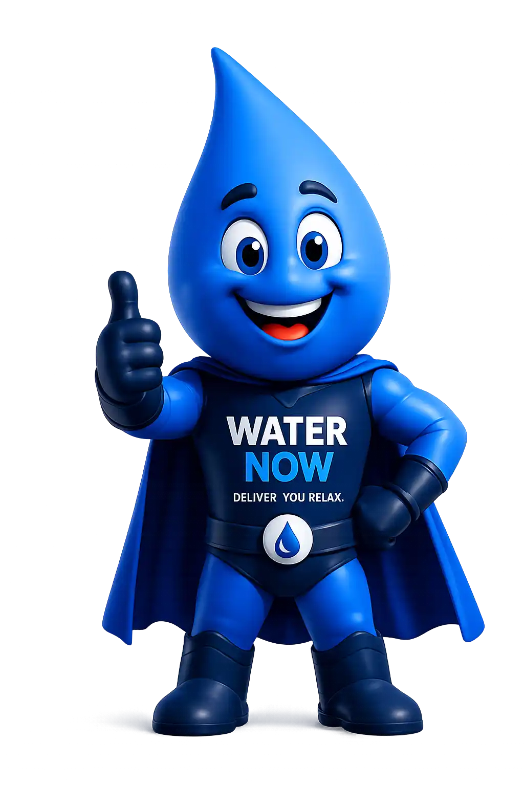 Water Now mascot